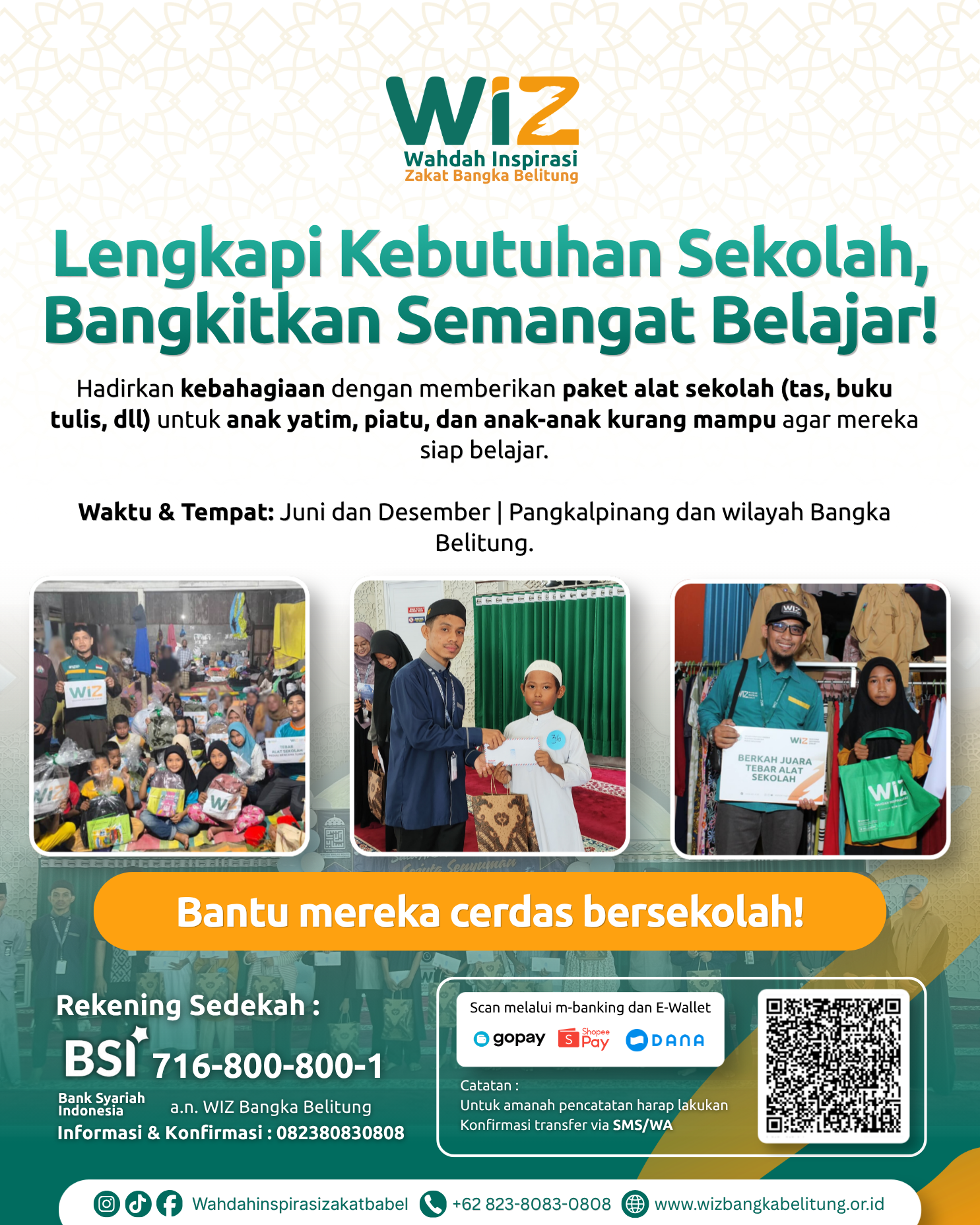 Perlengkapan Belajar Yatim